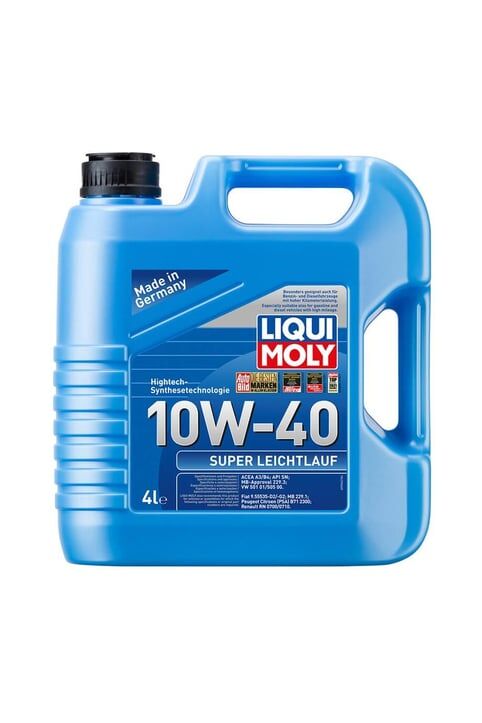 LIQUI MOLY 10W40 Motor Yağı Süper Sentetik SUPER LEICHTLAUF 4 Litre