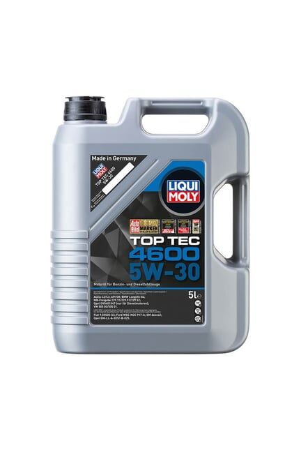 LIQUI MOLY 5W30 Motor Yağı Tam Sentetik TOP TEC 4600 5 Litre