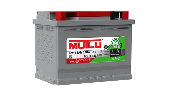 MUTLU 12V 63 AH EFB START-STOP AKÜ