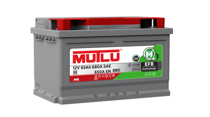 MUTLU 12V 65 AH EFB START-STOP AKÜ